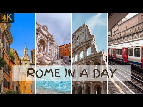 ROME Travel Vlog: Day and Night Walking Tour | Trevi Fountain | Roma Termini | Mercato Centrale 2022