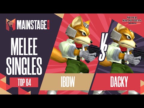 iBDW vs Dacky - Melee Singles: Top 64 Winners Round 1 - Mainstage 2021 | Fox vs Fox
