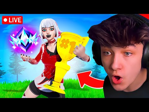 🔴LIVE! - Grinding #1 UNREAL RANK in FORTNITE!