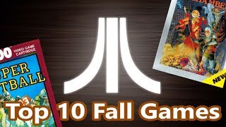 Top 10 Fall Season Atari 2600 & 7800 Games
