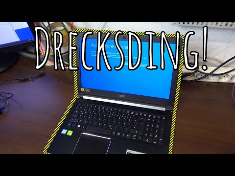 Ein Laptop, der mich (und seinen Besitzer) HASST!