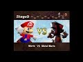 SSB Classic Very Hard Mode Marioheros VS Metal Mario