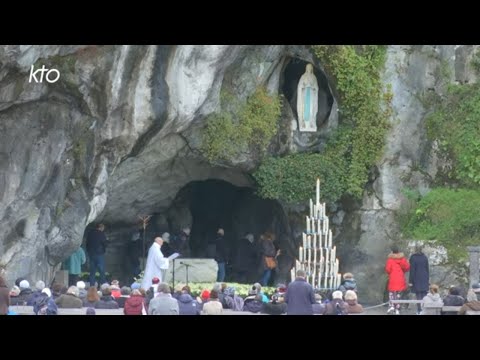 Chapelet du 9 décembre 2022 à Lourdes