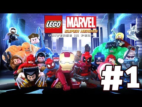 LEGO Marvel Super Heroes: Universe in Peril Walkthrough Part 1 - Sand Central Station HD