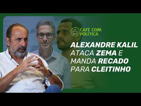 Kalil reafirma pré-candidatura, critica Zema e manda recado para Cleitinho | Café com Política