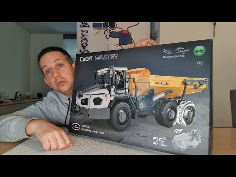 CaDA ® C61054W - Articulated Dump Truck Blows LEGO ® away