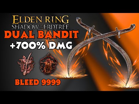 Bandit Curved Sword Elden Ring Build - By far One of the MOST INSANE BLEED BUILDS in 2025