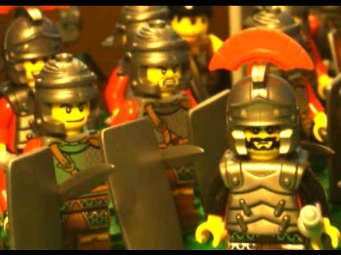 280 B.C. Lego Battle of Heraclea.  Pyrrhus of Epirus vs. Rome