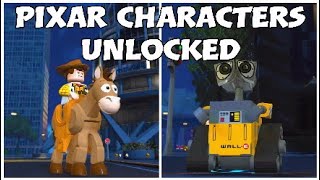 Lego The Incredibles Pixar Characters Unlocked