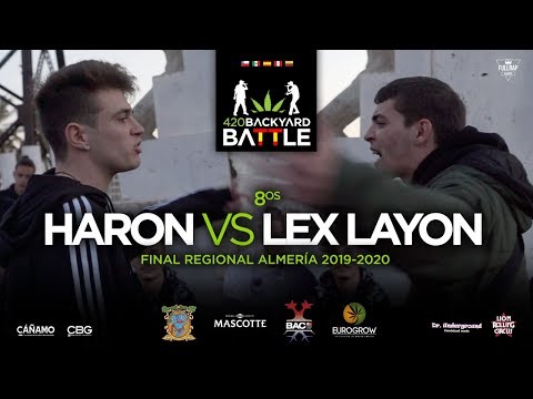 HARON vs LEX LAYON. 8os. Final Regional Almería 2020. 420 Backyard Battle
