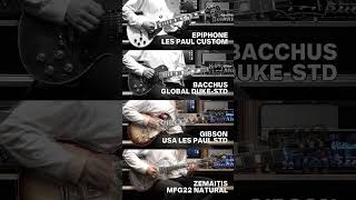 Video thumbnail for Epiphone Les Paul Custom vs Bacchus DUKE-STD vs Gibson USA Les Paul STD vs Zemaitis MFG22 I Demo by Music Force Official
