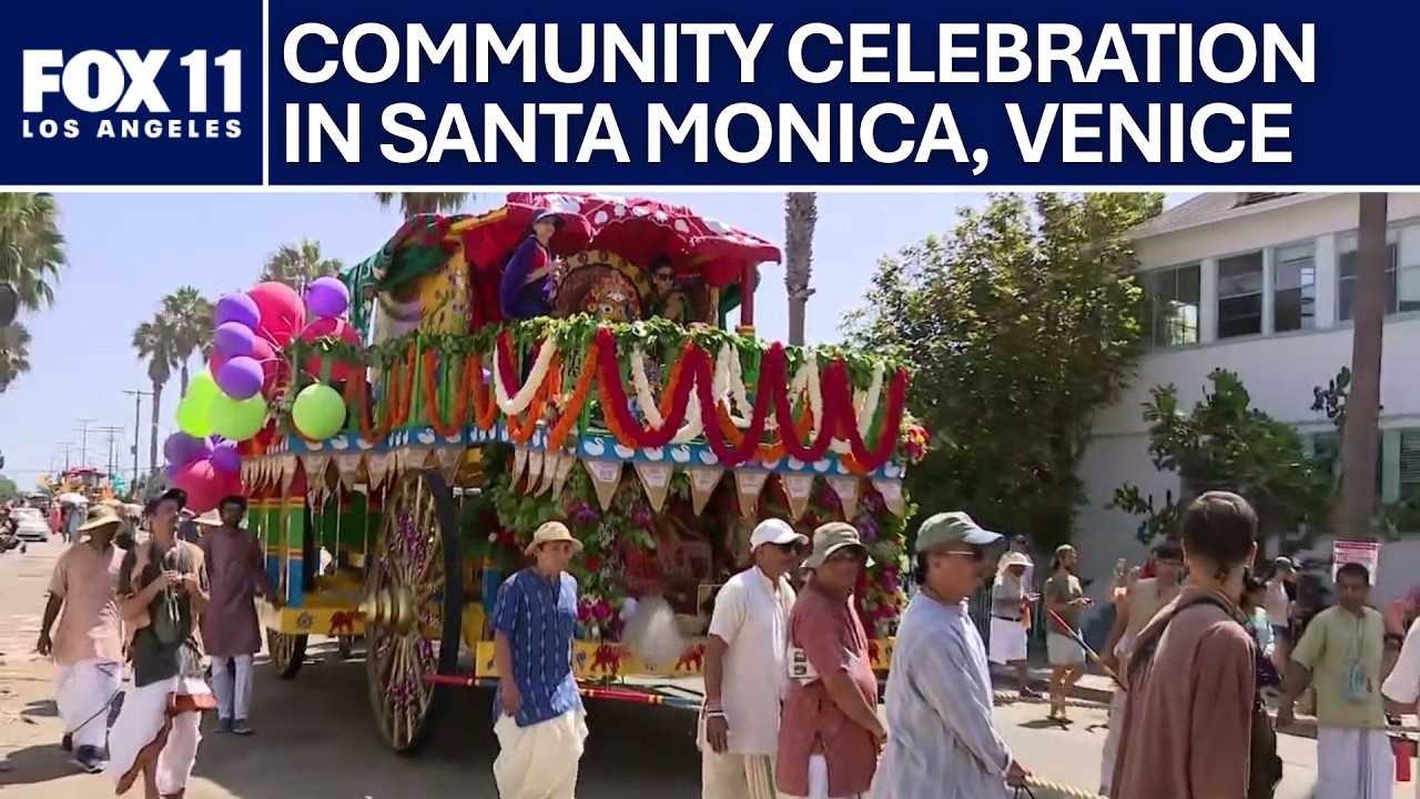 LA Ratha Yatra: 50th annual festival of the chariots celebration