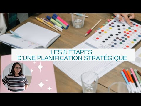 📝Comment faire une planification stratégique en 8 étapes faciles