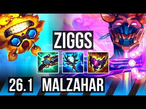 ZIGGS vs MALZAHAR (MID) | Electrocute | KR Master | 26.1