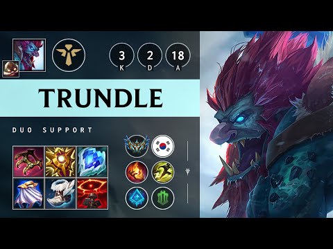 Trundle Support vs Alistar - KR Challenger Patch 25.07