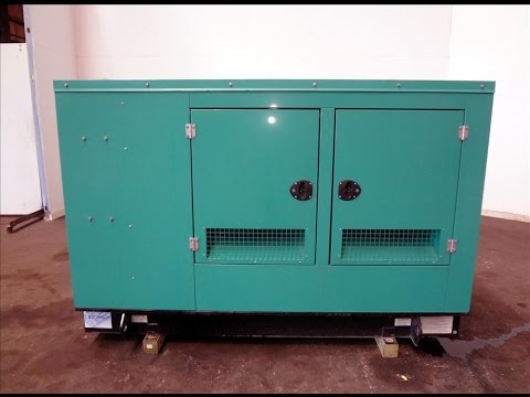Used- Cummins 35 kW standby (30 kW prime) diesel generator set - Stock# 45991004