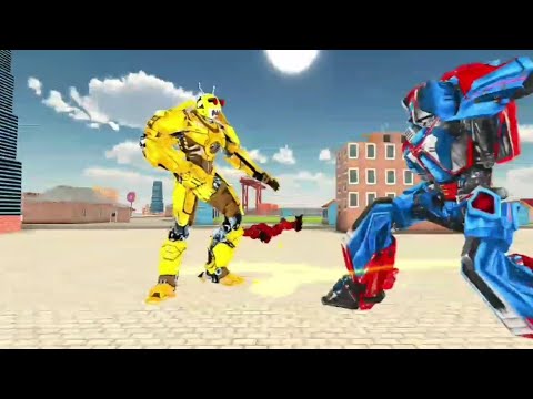 Bee Robot Car Transformer Games || Level 4 - Android Gameplay