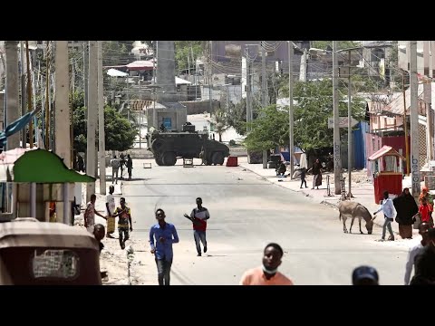 摩加迪沙發生槍戰，街道被封鎖。 (Gunfire erupts in Mogadishu, streets sealed off)