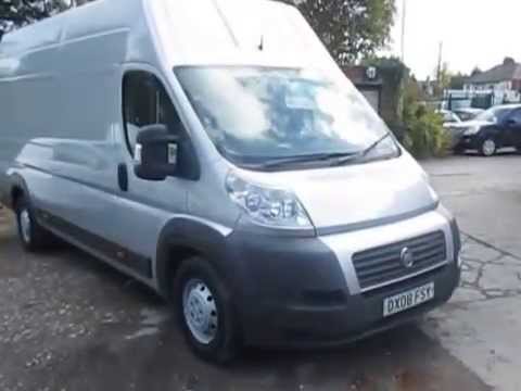 2008 FIAT DUCATO, 160 BHP, LONG WHEEL BASE, SILVER