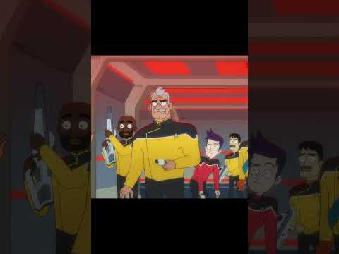 Security Comes in Action! - Star Trek Lower Decks#shorts