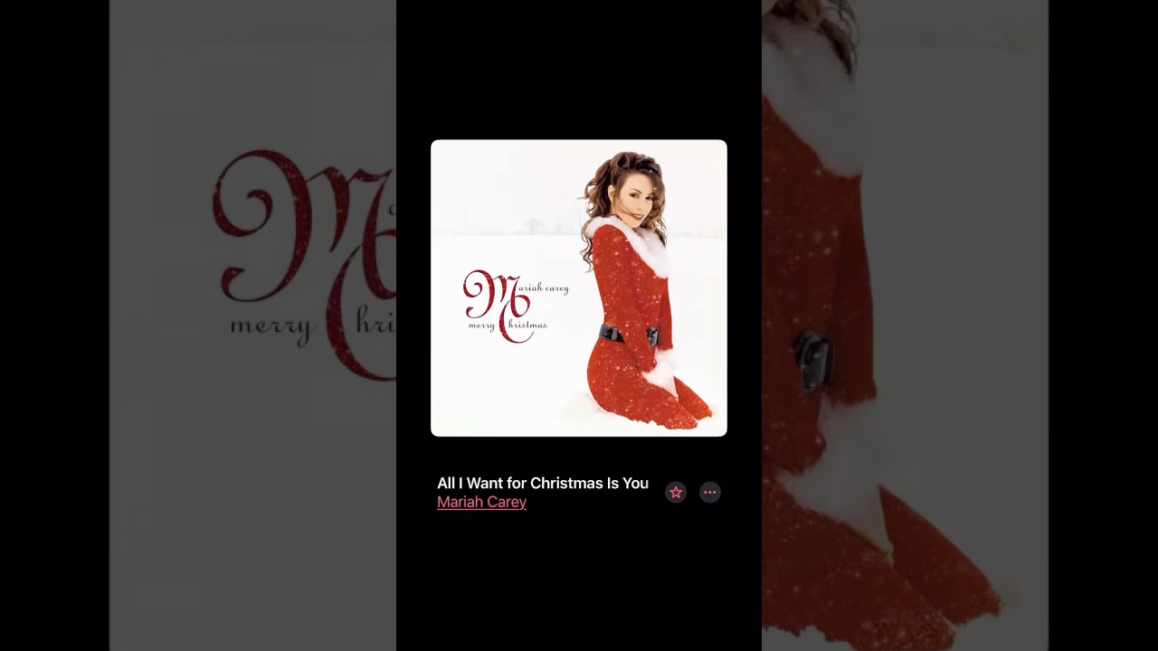 All I Want For Christmas Is You #mariahcarey ✨ NEW EPISODE TONIGHT 6PM PST ON YOUTUBE!