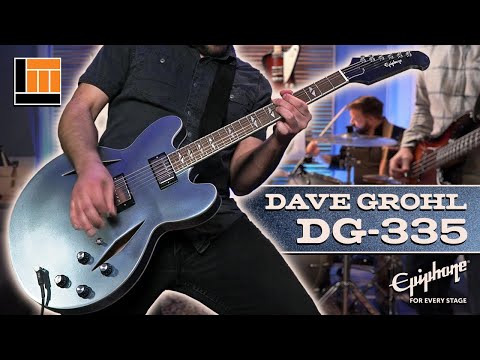 The Dave Grohl Epiphone DG-335 is FINALLY HERE! [Full Band Demo]