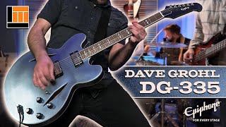The Dave Grohl Epiphone DG-335 is FINALLY HERE!