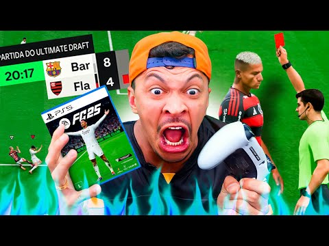 TENTE NÃO DAR RAGE!! ÚLTIMA VEZ JOGANDO EAFC 25 😡💢