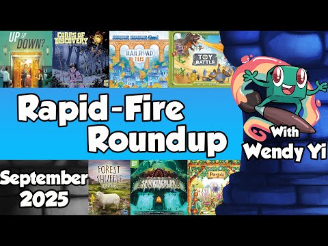 Rapid-Fire Roundup September - with Wendy