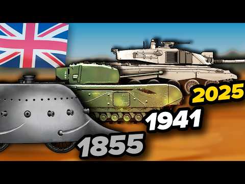 British Tanks Evolution | Animation