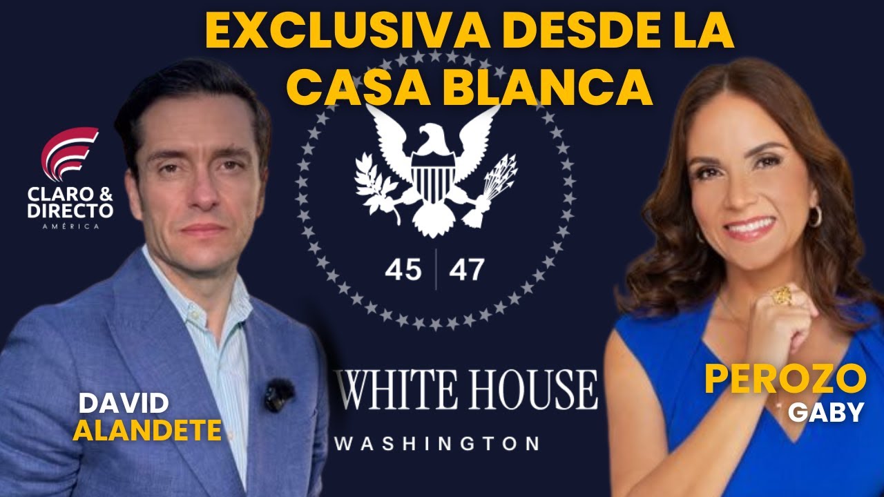 EXCLUSIVA: CORRESPONSAL de la Casa Blanca David Alandete sobre ENCUENTRO de Trump con María Corina