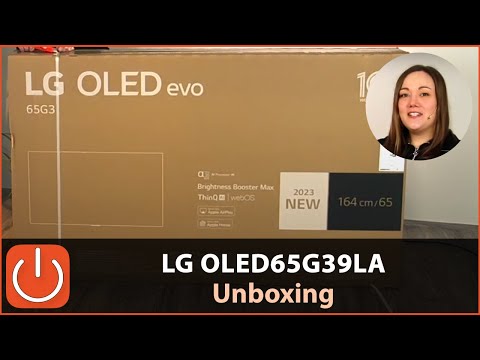 UNBOXING - LG OLED65G39LA 2023 - Thomas Electronic Online Shop - LG OLED 2023 G3-Serie