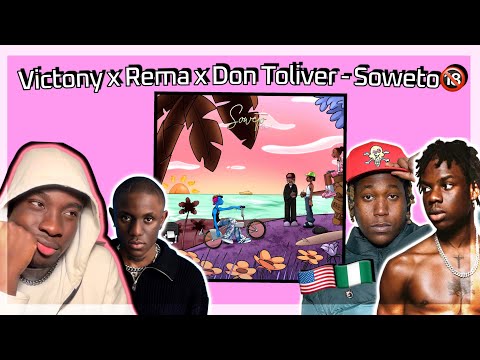 VICTONY FORGOT OMAH LAY’S VERSE?😭| SOWETO (Remix) ft. Rema & Don Toliver REACTION VIDEO | UK 🇬🇧