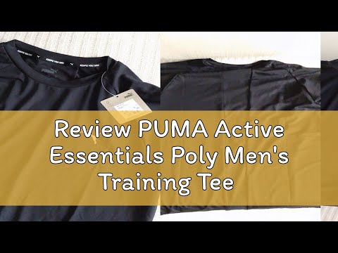 Review PUMA Active Essentials Poly Men's Training Tee