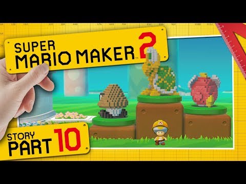SUPER MARIO MAKER 2 👷 #10: Des gelben Toads tolle Steinquader Skulpturen