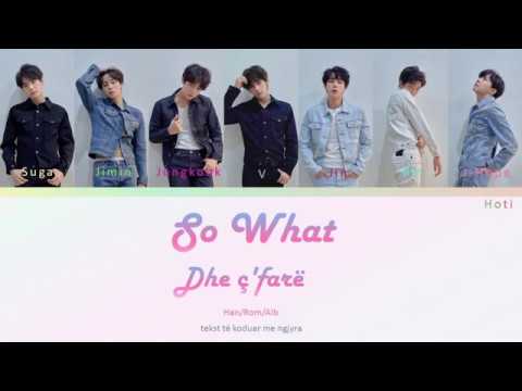 BTS So What Albanian Lyrics Dhe Qfare