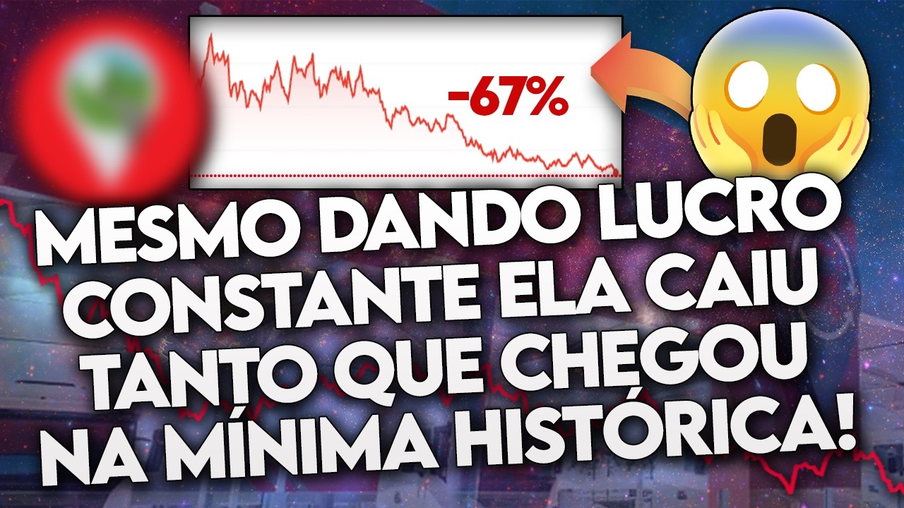 5 AÇÕES que eu TENHO e ESTÃO nas MÍNIMAS! (Mesmo com LUCRO elas CAÍRAM DEMAIS JÁ) - TOP 5