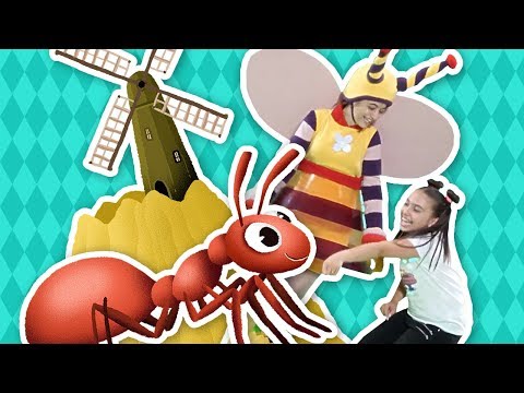 O FURNICĂ DUCE-N SPATE UN GRĂUNTE JUMĂTATE: Cântece educative pentru copii 🎶 Planeta Veselă