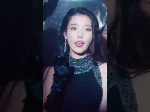 kpopidol looking damn 🔥 hot in black dress 🍹 #iu love