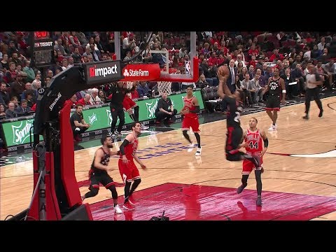 Raptors Highlights: Powell Alley-Oop - March 30, 2019