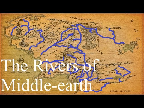 Every River in Middle-earth