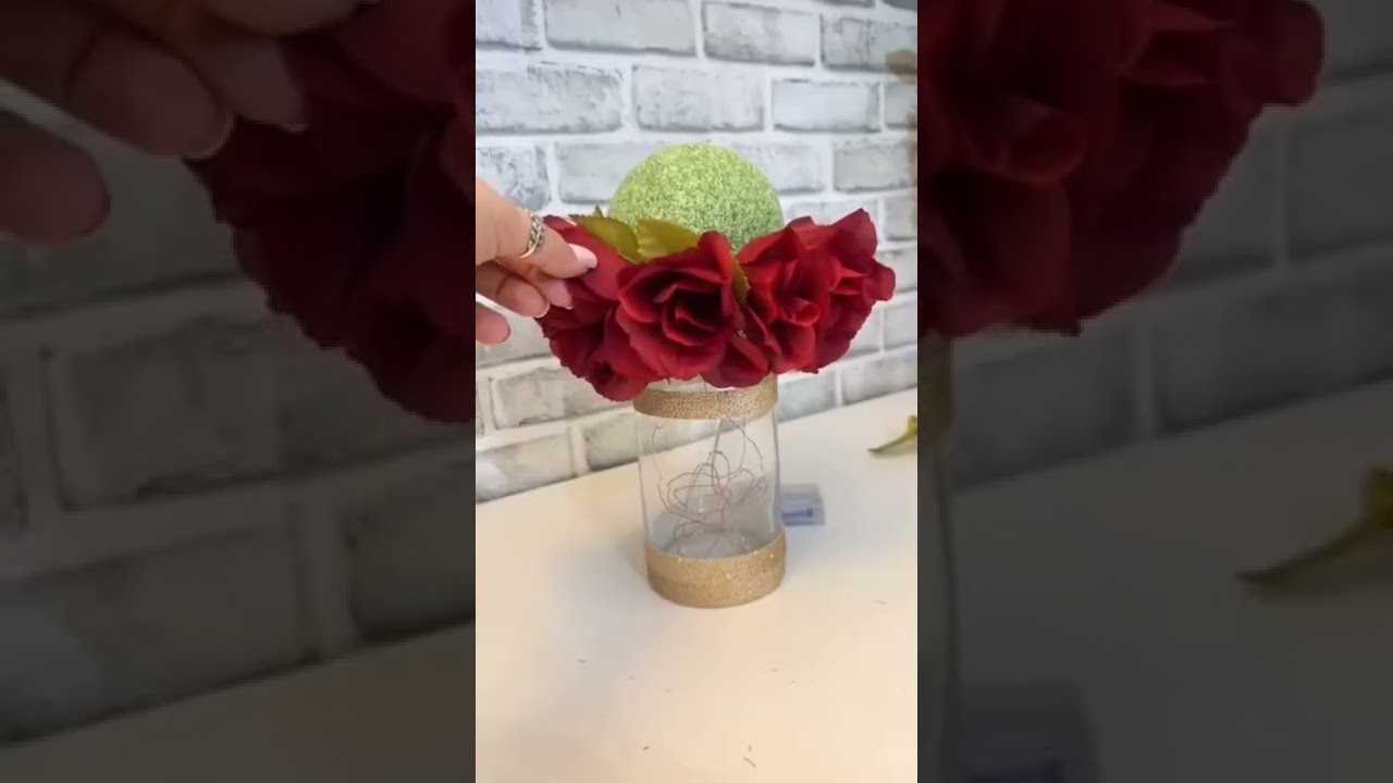 ✨DIY Dollar Tree Centerpiece Idea✨ #dollartree #dollartreediy #diycrafts #diy