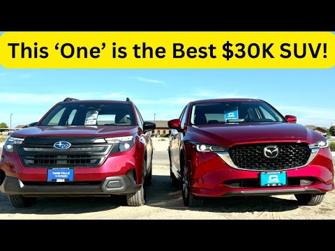 2025 Mazda CX-5 vs. 2025 Subaru Forester | Comparison Review