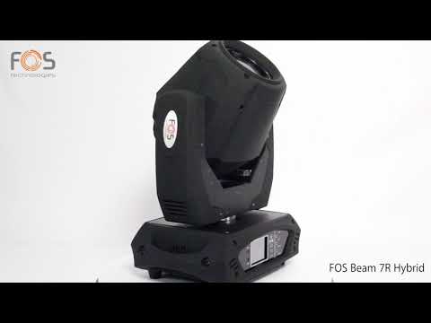 Cap de lumină mobil Beam 7R Hybrid Plus