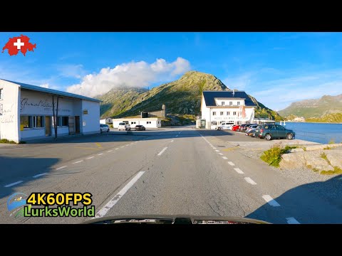 Driving in Switzerland - Grimselpass To Ulrichen - 4K60 Road Trip