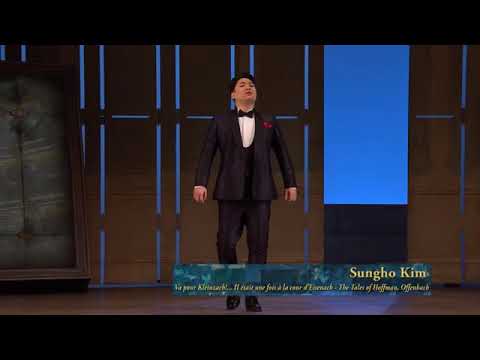 Tenor Sungho Kim - Il était une fois à la cour (from Les Contes d'Hoffmann) by Jacques Offenbach