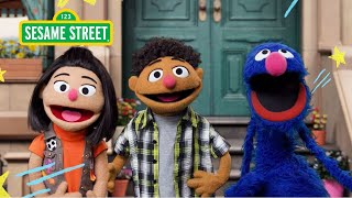 Sesame Street: Calmful Breathing Exercises | Tamir on the Street #4