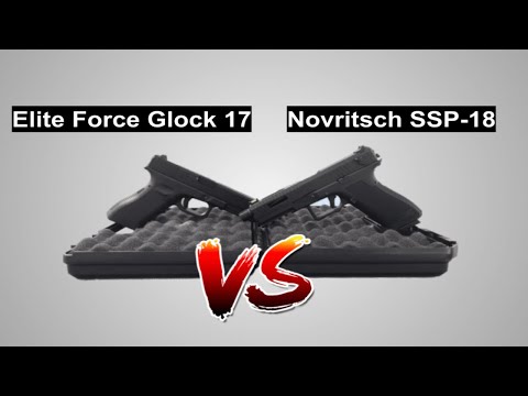 How Good is the Novritsch SSP-18? (SSP-18 vs. Elite Force Glock 17)