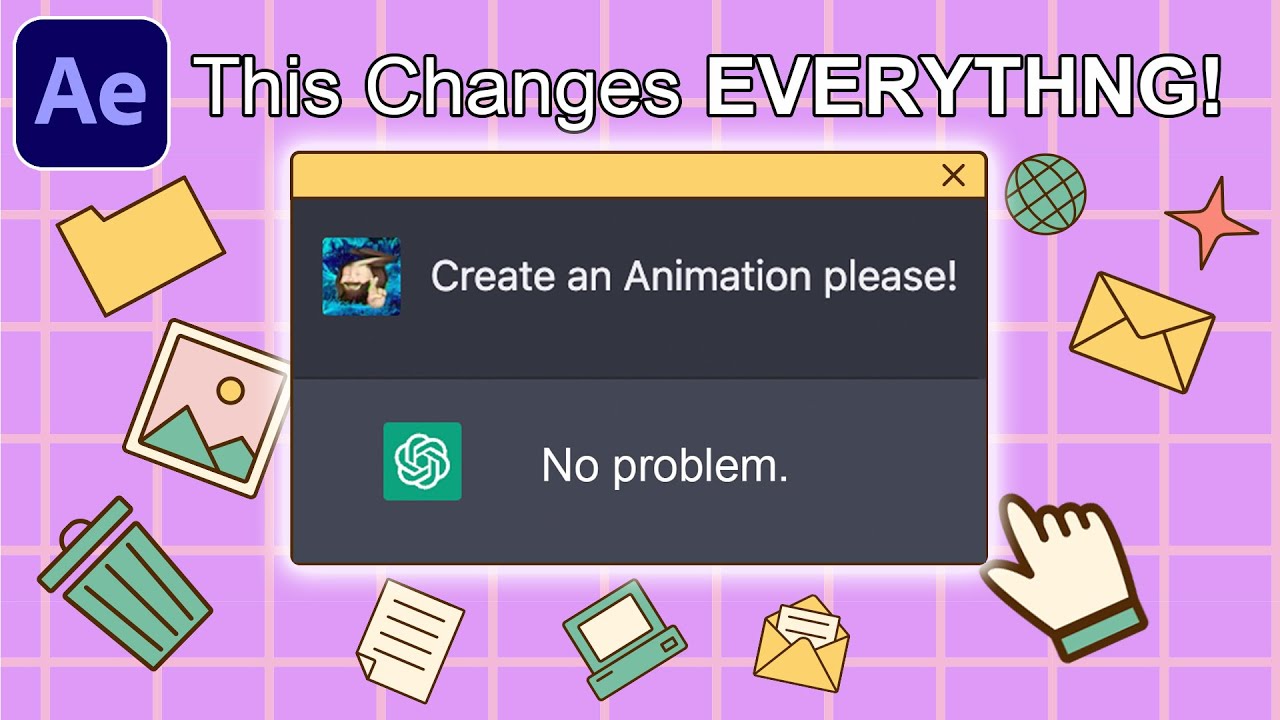 Using ChatGPT AI to Create Animations (After Effects GAMECHANGER!)