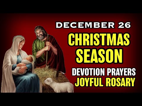 ROSARY SUNDAY, December 26, 2021, ❤️Joyful Mysteries  ❤️Christmas Sundays, Mondays & Saturdays